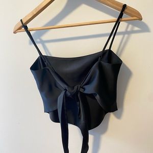 Aritzia Sunday Best Bandana Top (in black)